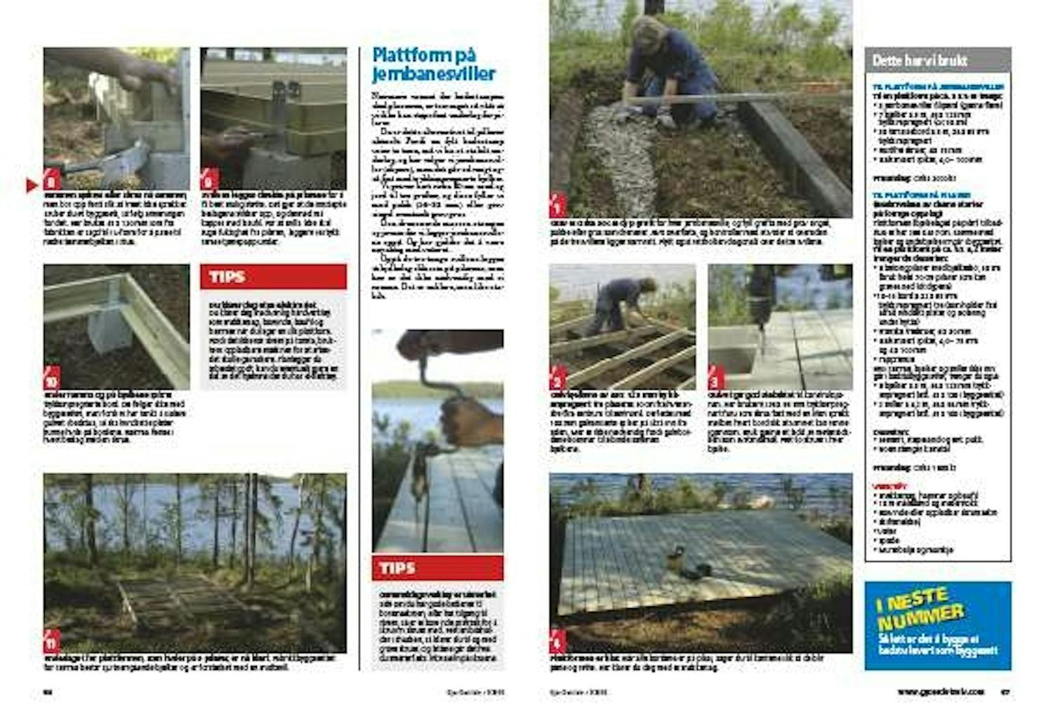 Slik bygger du et fundament på naturtomt Slik bygger du et fundament på naturtomt